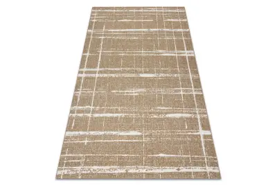 FLAT 48965265 Preproga iz sisala Trellis vintage - naravna bež slamnata barva, vrvica 80x150 cm