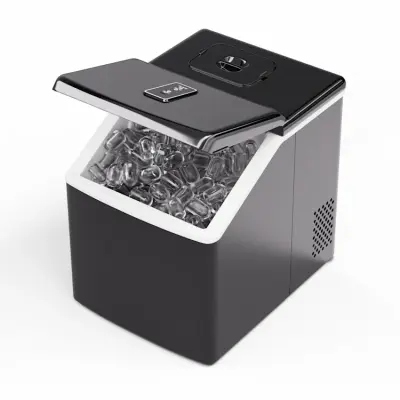 Klarstein Clearcube stroj za izdelavo ledenih kock | čisti led | 13 kg/24 h