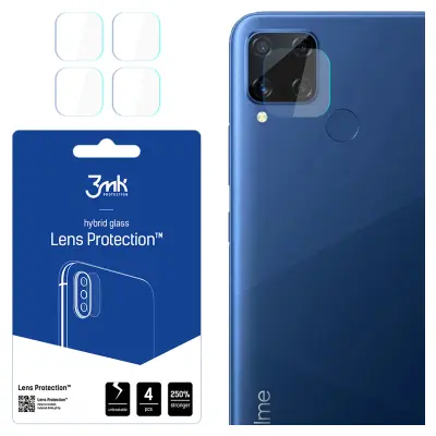 3MK ZAŠČITA LEČ KALJENO STEKLO ZA REALME C15 - ZAŠČITA ZA EKRAN