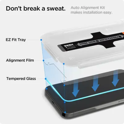KALJENO STEKLO SPIGEN GLAS.TR EZ FIT ZA IPHONE 13 13 PRO 14