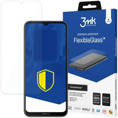 HIBRIDNO STEKLO 3MK FLEXIBLEGLASS ZA ZAŠČITNI OVITEK NOKIA C21 PLUS