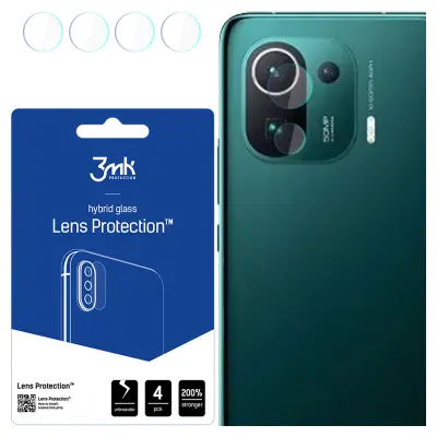 XIAOMI MI 11 PRO 5G KALJENO STEKLO 3MK ZAŠČITA ZA LEČE ZA TELEFON