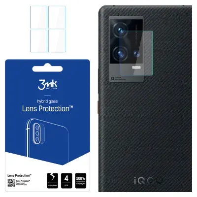 VIVO IQOO 8 PRO 5G 3MK ZAŠČITA LEČ KALJENO STEKLO ZA EKRAN