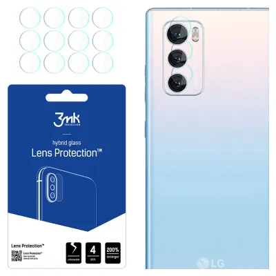 3MK ZAŠČITA LEČ KALJENO STEKLO ZA LG WING 5G - ZAŠČITA ZA EKRAN