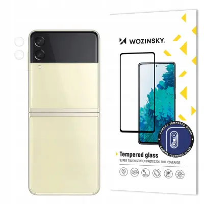 WOZINSKY SZKŁO HARTOWANE NA CAŁY APARAT KAMERĘ DO SAMSUNG GALAXY Z FLIP 3