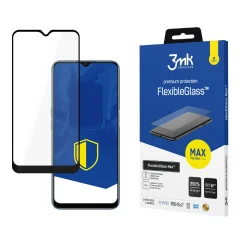 3MK FLEXIBLEGLASS MAX ZA OPPO A16/A16S OHIŠJE IZ ČRNEGA KALJENEGA STEKLA