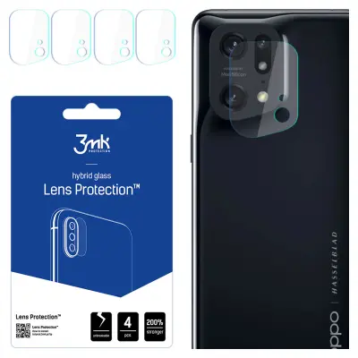 3MK ZAŠČITA ZA LEČE ZA OVITEK IZ KALJENEGA STEKLA OPPO FIND X5 PRO