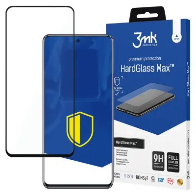 HUAWEI NOVA 9 SE ČRNO KALJENO STEKLO 3MK HARDGLASS MAX ZA TELEFONE