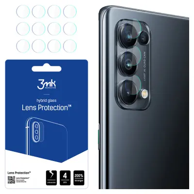 3MK ZAŠČITA ZA LEČE OPPO RENO 5 PRO+ 5G KALJENO STEKLO ZA TELEFON