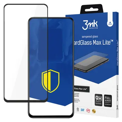 3MK HARDGLASS MAX SOLID KALJENO STEKLO ZA XIAOMI POCO X4 PRO 5G ČRN