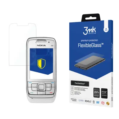3MK FLEXIBLEGLASS KALJENO STEKLO ZA NOKIA E66 ZAŠČITNI OVITEK 9H