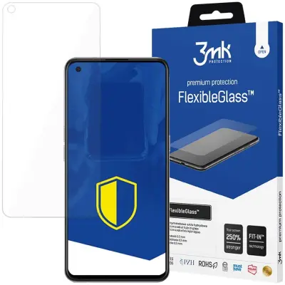 3MK FLEXIBLEGLASS HIBRIDNO STEKLO ZA OPPO RENO 5 4G ZAŠČITA ZASLONA