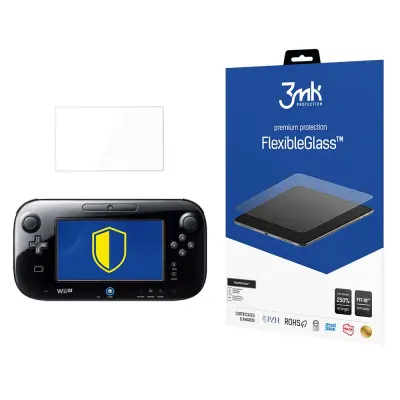 WII U GAMEPAD 3MK FLEXIBLEGLASS KALJENO STEKLO ZA WII U KONZOLO