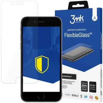 HIBRIDNO STEKLO 3MK FLEXIBLEGLASS ZA IPHONE 6, ZAŠČITNO, ANTI-BONDER