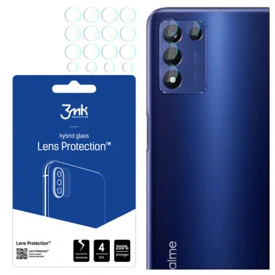 REALME 9 5G SPEED 3MK ZAŠČITA LEČ KALJENO STEKLO ZA TELEFON