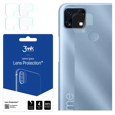 3MK ZAŠČITA LEČ KALJENO STEKLO ZA REALME C25S ZAŠČITNI ETUI