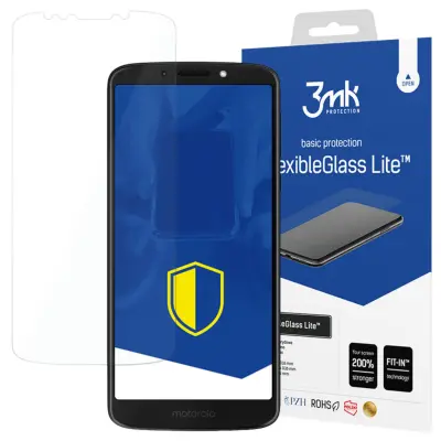 3MK FLEXIBLEGLASS SOLID KALJENO STEKLO ZA MOTOROLA MOTO G6 PLAY CASE