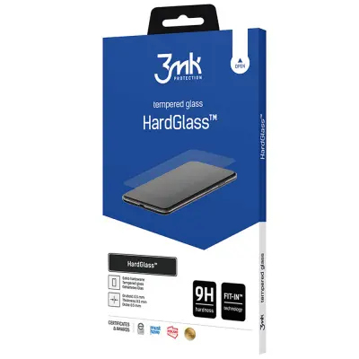 3MK HARDGLASS MAX LITE ZA APPLE IPHONE 13 MINI ČRNO KALJENO STEKLO
