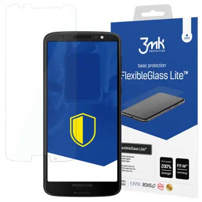MOTOROLA MOTO G6 3MK FLEXIBLEGLASS SOLITE KALJENO STEKLO ZA TELEFON