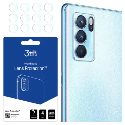 3MK ZAŠČITA ZA LEČE OPPO RENO 6 PRO 5G PEPM00 KALJENO STEKLO ZA TELEFON