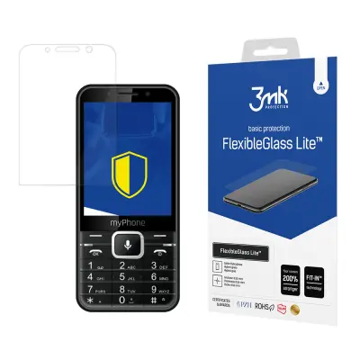 3MK FLEXIBLEGLASS SOLID KALJENO STEKLO ZA MYPHONE UP 3,5 INCH