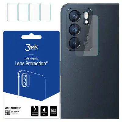 3MK ZAŠČITA LEČ KALJENO STEKLO ZA OVITEK OPPO RENO 6 5G ANTIREFLEKTIVNO