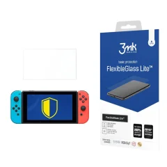 3MK FLEXIBLEGLASS SOLID KALJENO STEKLO ZA NINTENDO SWITCH CASE