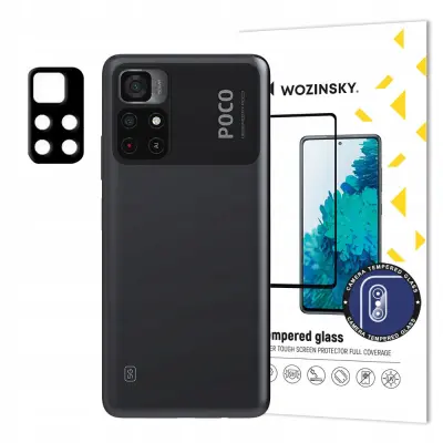 WOZINSKY SZKŁO HARTOWANE 9H NA CAŁY APARAT KAMERĘ DO XIAOMI POCO M4 PRO 5G