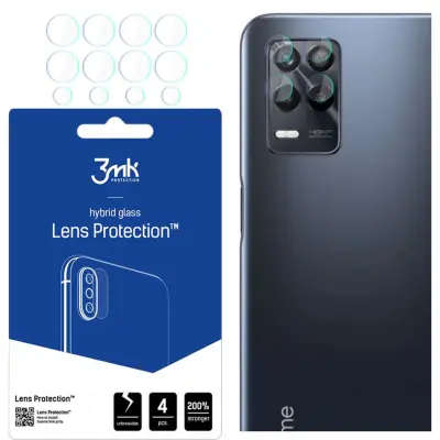 OVITEK ZA TELEFON IZ KALJENEGA STEKLA REALME 9 5G 3MK ZAŠČITA ZA LEČE