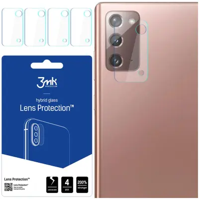 3MK ZAŠČITA LEČ HIBRIDNO STEKLO ZA KAMERO ZA SAMSUNG GALAXY NOTE 20 5G