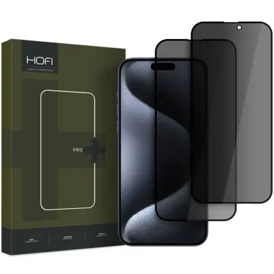 HOFI PRIVATIZIRNO STEKLO ANTI SPY GLASS PRO+ 2-PACK ZA IPHONE 16 PRO MAX