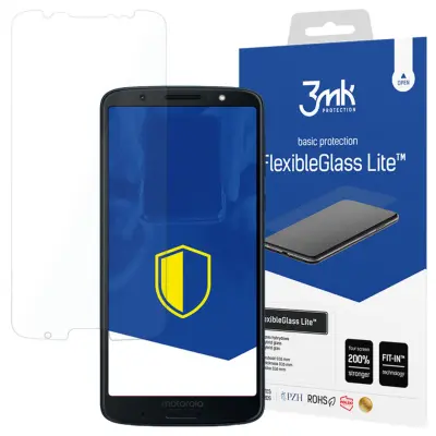 MOTOROLA MOTO G6 PLUS - 3MK FLEXIBLEGLASS LITE