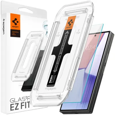 KALJENO STEKLO SPIGEN GLAS.TR "EZ FIT" 2-PACK GALAXY Z PREKLOPOM 6 CLEAR