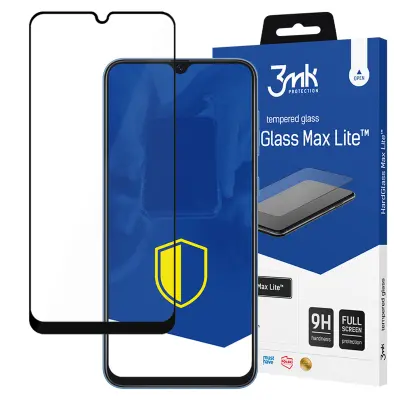 SAMSUNG GALAXY A30 BLACK - 3MK HARDGLASS MAX LITE