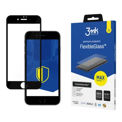 APPLE IPHONE 7/8 PLUS BLACK - 3MK FLEXIBLEGLASS MAX