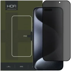HOFI PRIVATIZIRNO STEKLO ANTI SPY GLASS PRO+ ZA IPHONE 15 PRO PRIVACY