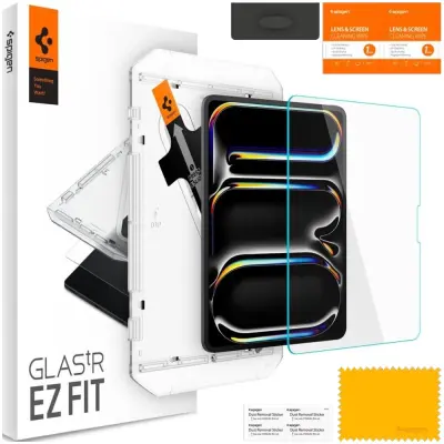 SPIGEN KALJENO STEKLO GLAS.TR EZ FIT ZA IPAD AIR 13 2024 CLEAR