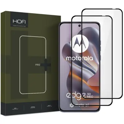 KALJENO STEKLO HOFI GLASS PRO+ 2-PACK ZA MOTOROLA EDGE 50 NEO BLACK