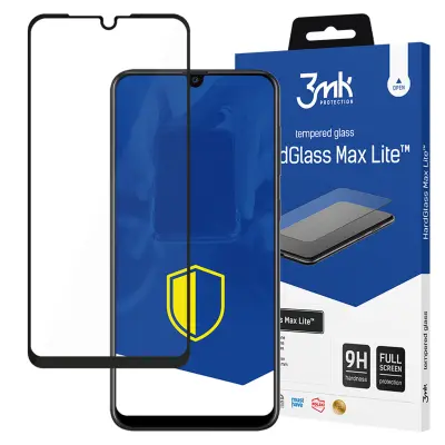 SAMSUNG GALAXY A10S BLACK - 3MK HARDGLASS MAX LITE