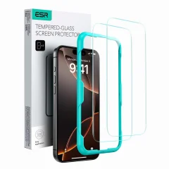 ESR KALJENO STEKLO KALJENO STEKLO 2-PAKET ZA IPHONE 16 PLUS CLEAR