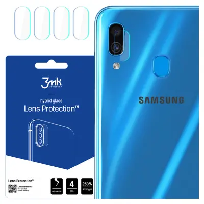 SAMSUNG GALAXY A30 - 3MK LENS PROTECTION