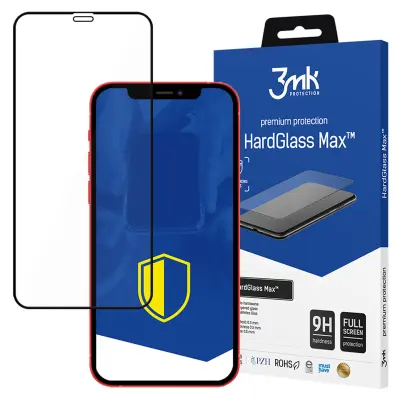 APPLE IPHONE 12/12 PRO BL - 3MK HARDGLASS MAX