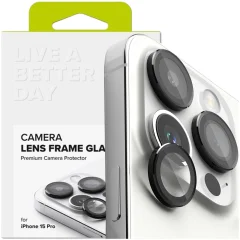 RINGKE CAMERA COVER CASE FRAME PROTECTOR ZA IPHONE 15 PRO MAX ČRN