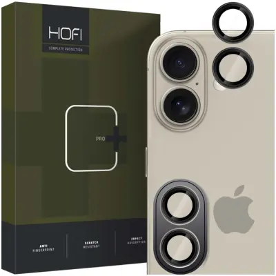 OVITEK ZA KAMERO HOFI CAMRING PRO+ ZA IPHONE 16 / 16 PLUS ČRN