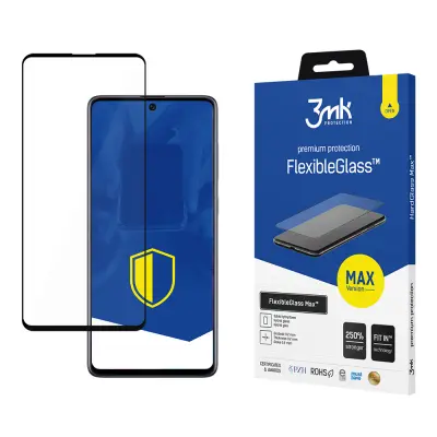 SAMSUNG GALAXY A71 5G BLACK - 3MK FLEXIBLEGLASS MAX