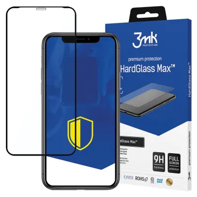APPLE IPHONE XR BLACK - 3MK HARDGLASS MAX