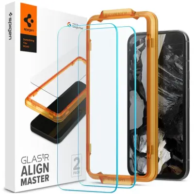 SPIGEN KALJENO STEKLO GLAS.T.R ZA GOOGLE PIXEL 8A - 2 KOM