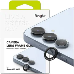 RINGKE CAMERA FRAME PROTECTOR OVITEK ZA GALAXY A35 A55 5G ČRN