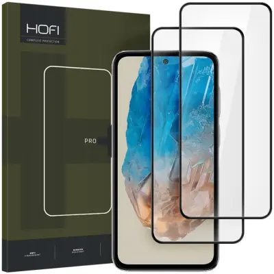 HOFI GLASS PRO+ KALJENO STEKLO 2-PAKET ZA GALAXY M35 5G ČRNO