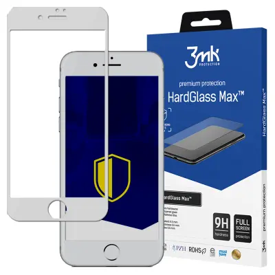 APPLE IPHONE 7 WHITE - 3MK HARDGLASS MAX